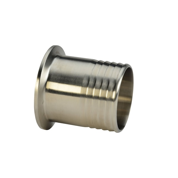 Wayland 2in RUBBER HOSE BARB ADAPTER -304 - 2.312inOAL W414MPHR-2 - main